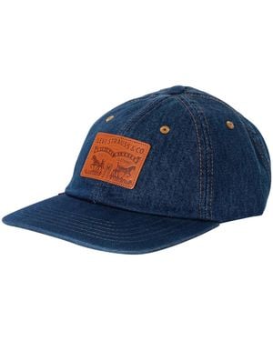 Levi's Relaxed Dad Heritage Cap - Blue