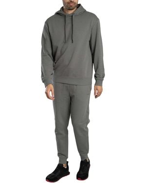 HUGO Dapo Dayote Hooded Tracksuit - Grey