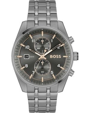 BOSS Skytraveller Watch - Grey