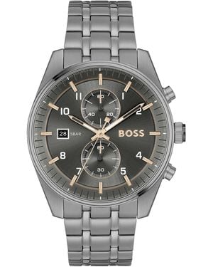 BOSS Skytraveller Watch - Grey