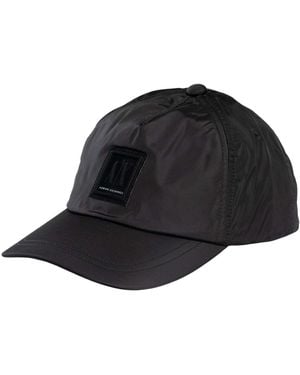 ARMANI EXCHANGE Box Logo Cap - Black