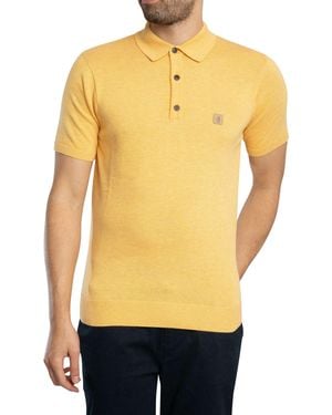 Gabicci Jackson Polo Shirt - Yellow