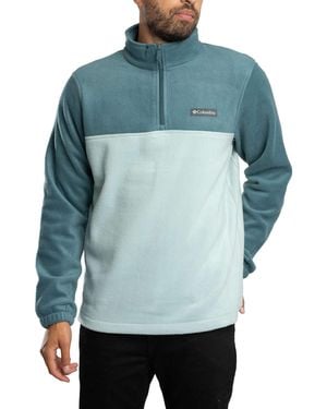 Columbia Steens Mountain Half Zip Fleece - Blue