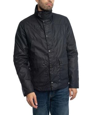 Barbour Reelin Wax Jacket - Grey