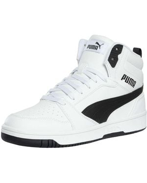 PUMA Rebound V6 High Sneakers - White
