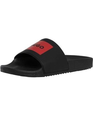 HUGO Timein Sliders - Black