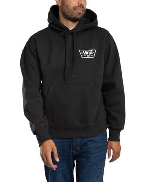 Vans Back Patch Pullover Hoodie - Black