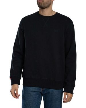 Superdry Essential Logo Sweatshirt - Blue