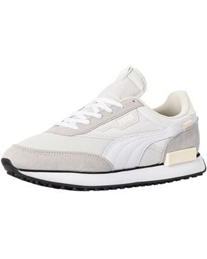 PUMA Future Rider Mix Elevate Trainers - White