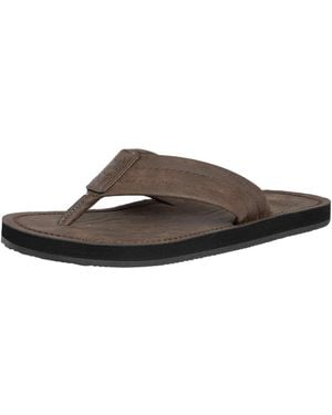 Superdry Vintage Flip Flops - Brown