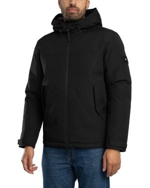 Tommy Hilfiger Tech Hooded Short Jacket - Black
