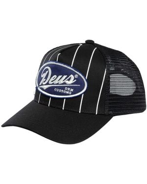 Deus Ex Machina Forecourt Trucker Cap - Black