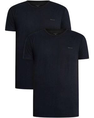 GANT 2 Pack Crew Lounge T-shirt - Blue