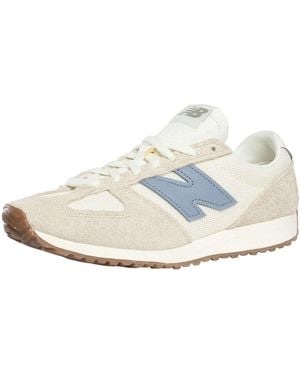 New Balance 471 Suede Trainers - White