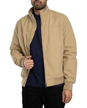 Superdry Nylon Harrington Jacket - Natural
