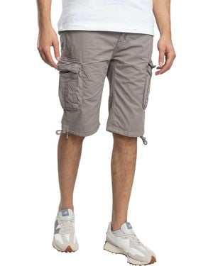 Schott Nyc Tr Ranger 30 Cargo Shorts - Grey