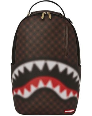 Sprayground 20l Sharks In Paris Blur Backpack - Black