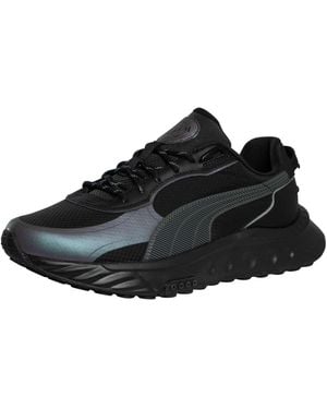 PUMA Wild Rider Grip Trainers - Black