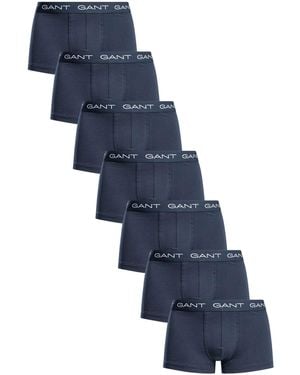 GANT 7 Pack Trunks - Blue