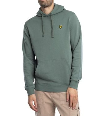 Lyle & Scott Logo Pullover Hoodie - Green