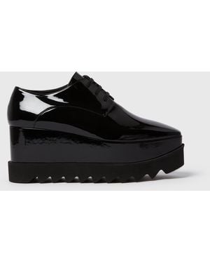 Stella McCartney Limited Edition Elyse Monochrome Platforms - Black