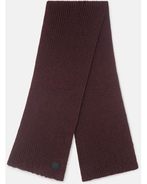 Stella McCartney Distressed Chunky Scarf - Purple