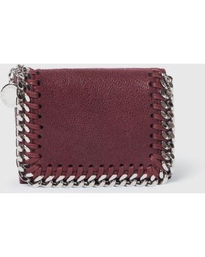 Stella McCartney Falabella Tri-Fold Wallet - Purple