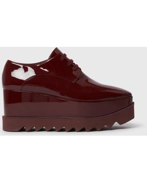 Stella McCartney Limited Edition Elyse Monochrome Platforms - Red