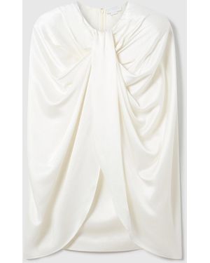 Stella McCartney Cape Mini Dress - White