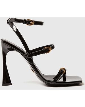 Stella McCartney Elsa Patent Heeled Sandals - White