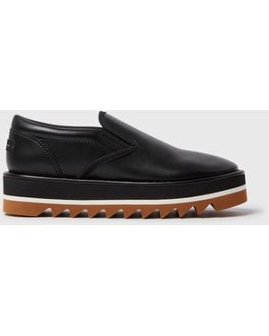 Stella McCartney Sneak-elyse Platform Slippers - Black