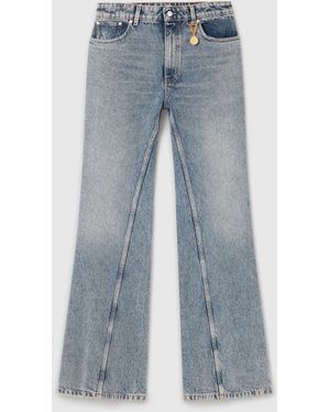 Stella McCartney Vintage Wash Bootcut Jeans - Blue