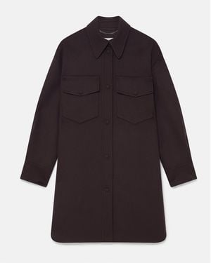 Stella McCartney Double-Faced Long-Sleeve Shirt - Blue