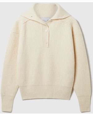 Stella McCartney Recycled Cashmere Turtleneck Jumper - Natural