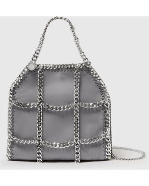 Stella McCartney Limited-edition Falabella Chain Cage Mini Tote Bag - Grey