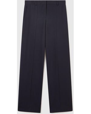 Stella McCartney Pleated Wide-leg Trousers - Blue