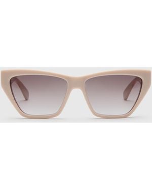 Stella McCartney Exaggerated Cat-eye Sunglasses - Pink