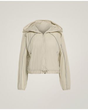 Stella McCartney Truepace Hooded Running Jacket - Natural