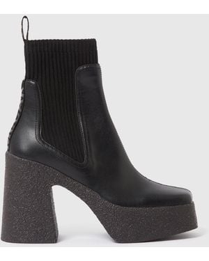 Stella McCartney Skyla Heeled Sock Boots - Black