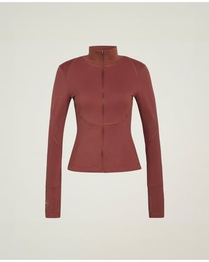 Stella McCartney Truepurpose Long-Sleeve Training Midlayer - Red