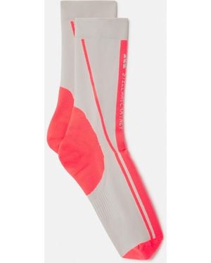 Stella McCartney Crew Socks, , Chalk Pearl/Signal - Pink