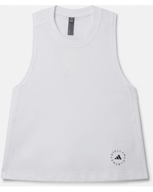 Stella McCartney Truelife Logo Tank Top - White