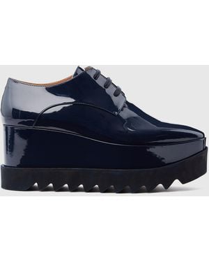 Stella McCartney Limited-edition Elyse Monochrome Platforms - Blue