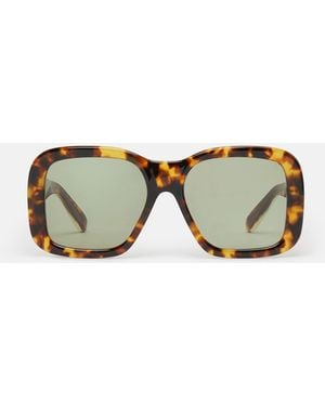 Stella McCartney Oversized Square Sunglasses, One Size - Metallic