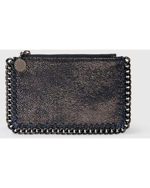 Stella McCartney Falabella Zipper Cardholder - White