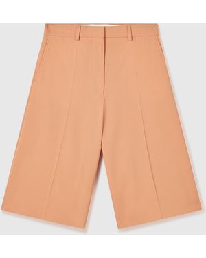 Stella McCartney Bermuda Wide Leg Classic Tailoring - White