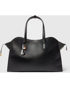 Stella McCartney Ryder Embossed Weekender Bag - Black