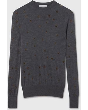 Stella McCartney Polka Dot Knit Jumper - Blue