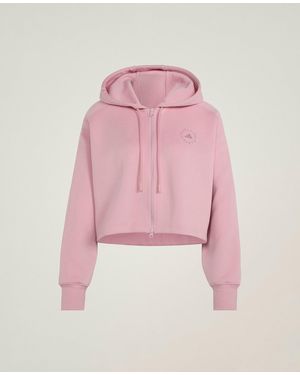 Stella McCartney Adidas By Sportswear Cropped Hoodie - Pink