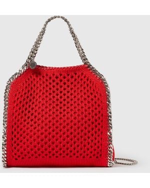 Stella McCartney Falabella Mini Mesh Tote Bag - Red